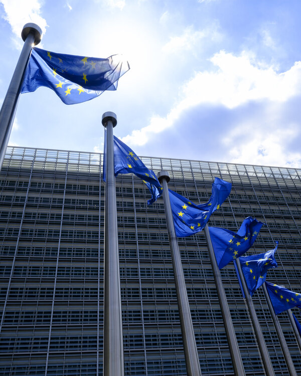 Gebäude der EU in Brüssel