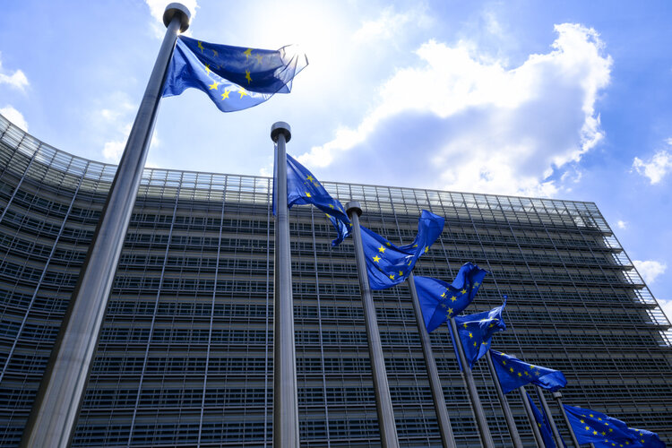 Gebäude der EU in Brüssel
