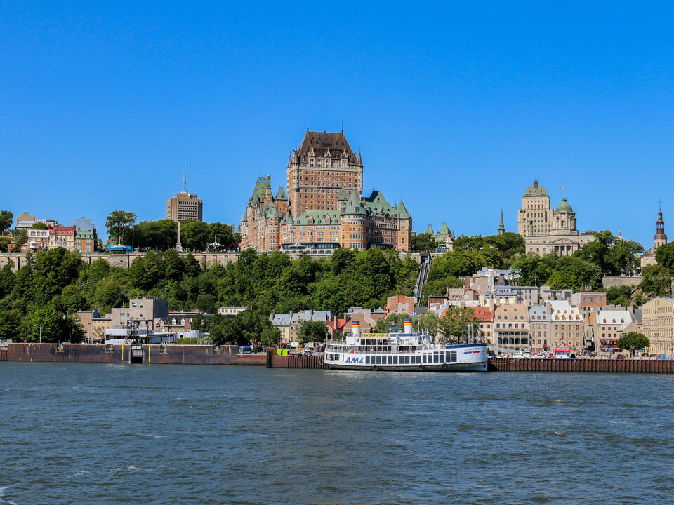 Stadtansicht von Quebec, Kanada