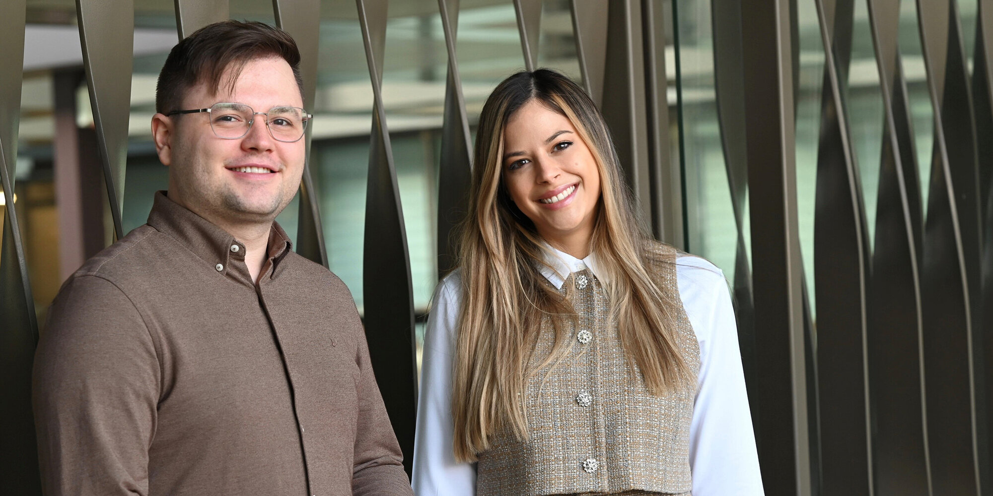 Amir Dedic und Lianna Müller