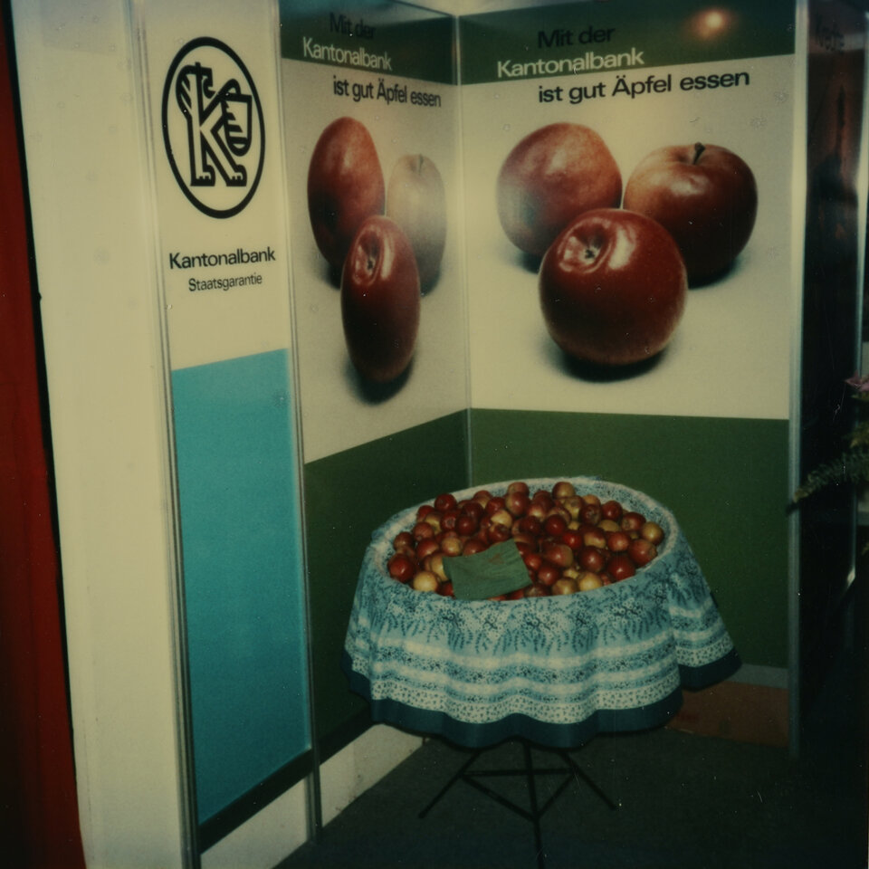 Messeauftritt der Zürcher Kantonalbank 1980 in Winterthur