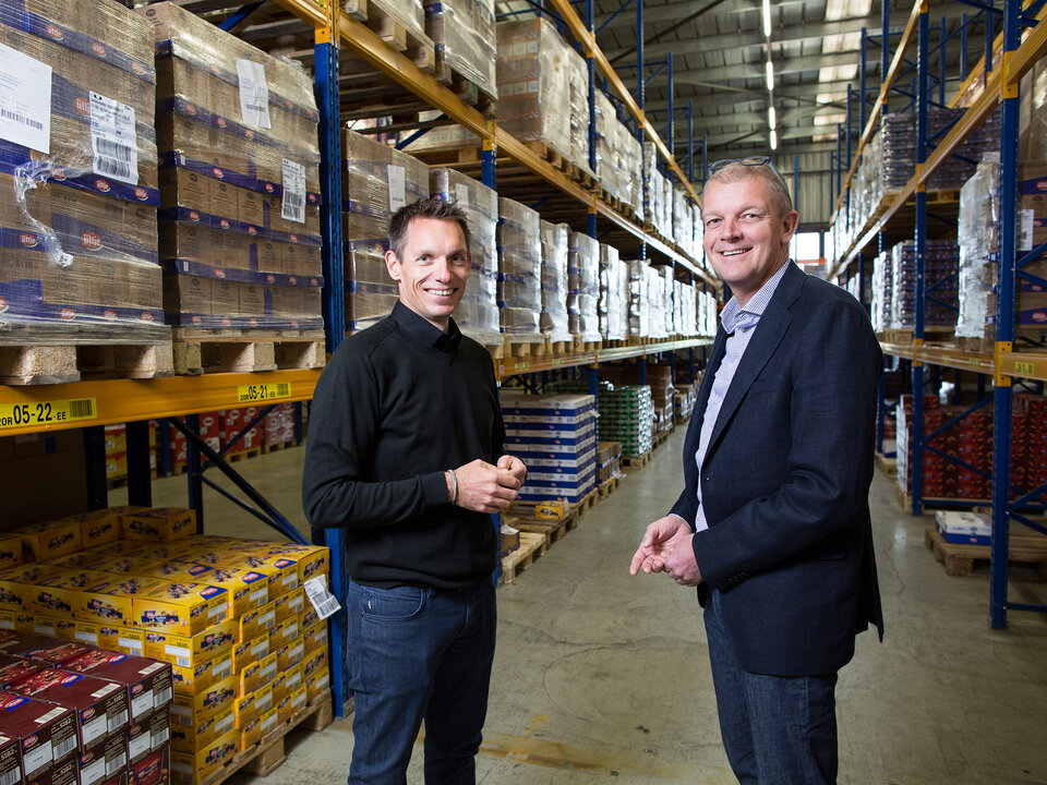 Peter Krummen (l.) und Thomas Grimm, Teamleiter Vertriebsleasing bei der Zürcher Kantonalbank