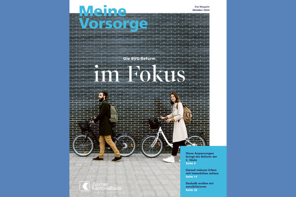 Cover Magazin Meine Vorsorge 03-2023