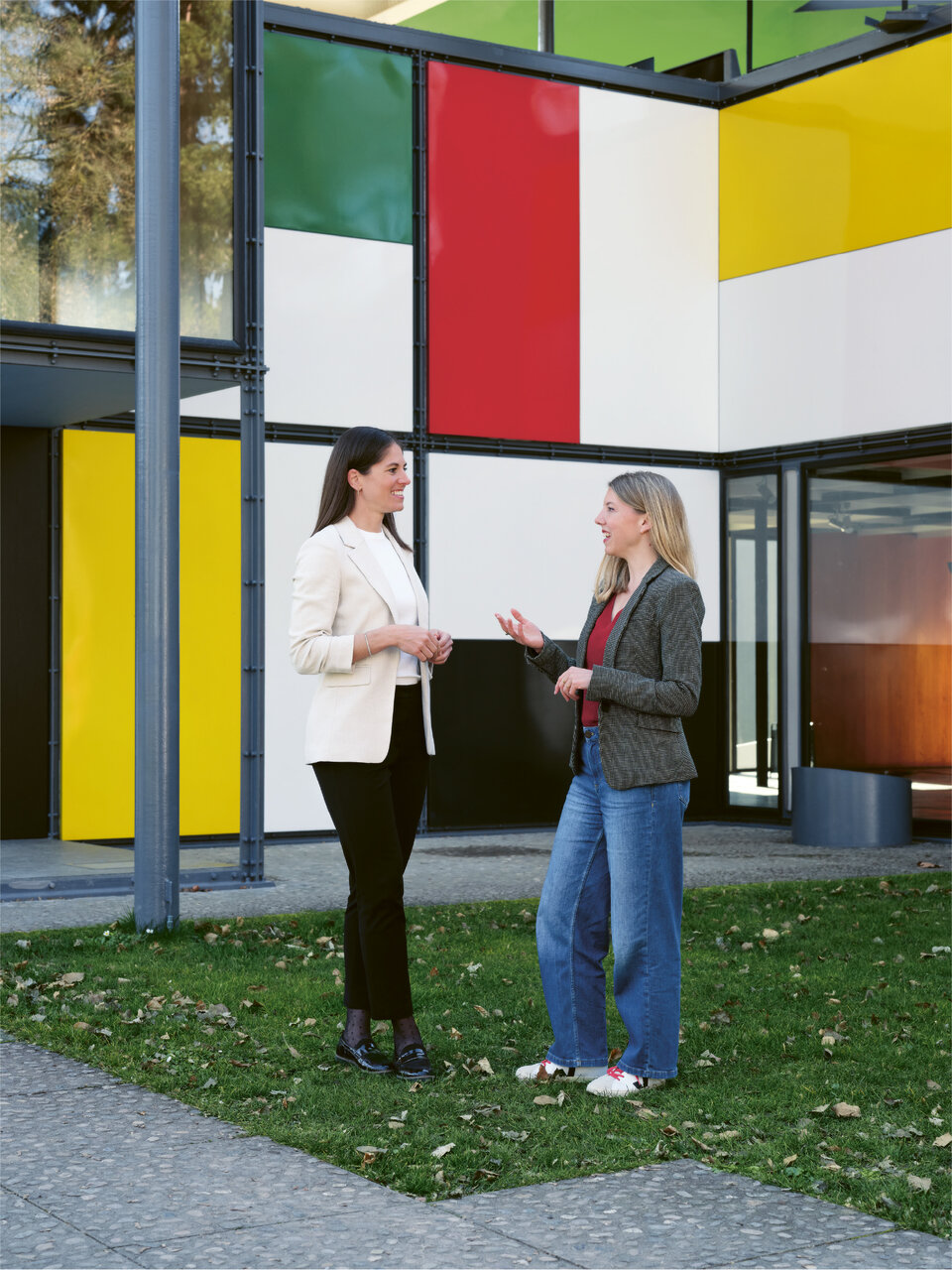 Mona Moser und Nina Wolf im Gespräch