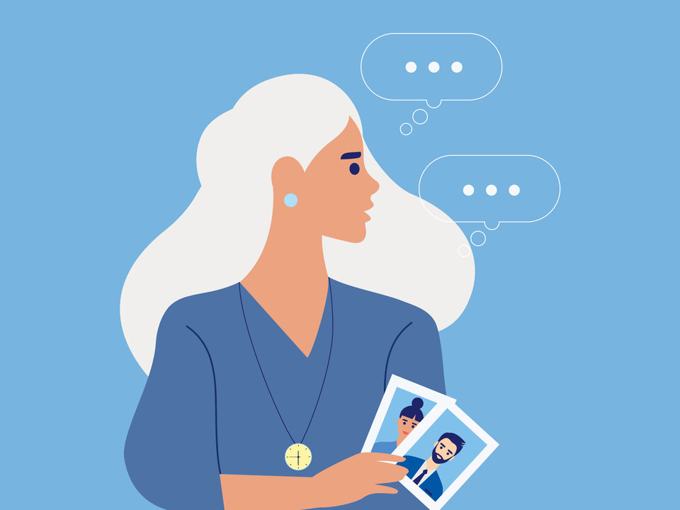 Illustration zum Thema Alzheimer