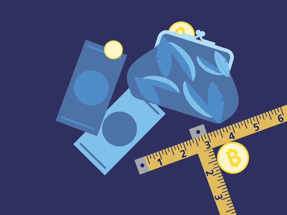 Illustration zum Thema Kryptowährung