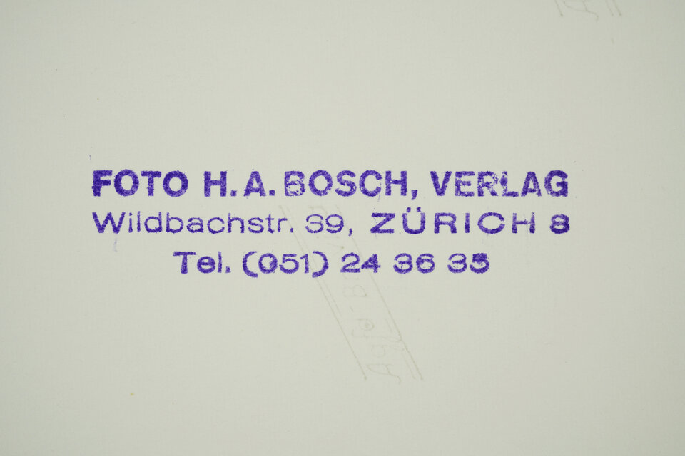 Fotografenstempel H.A. Bosch