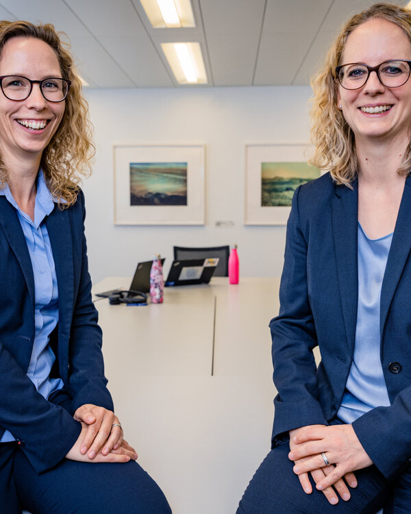Susi Morger (links) und Denise Rüttimann (rechts) 