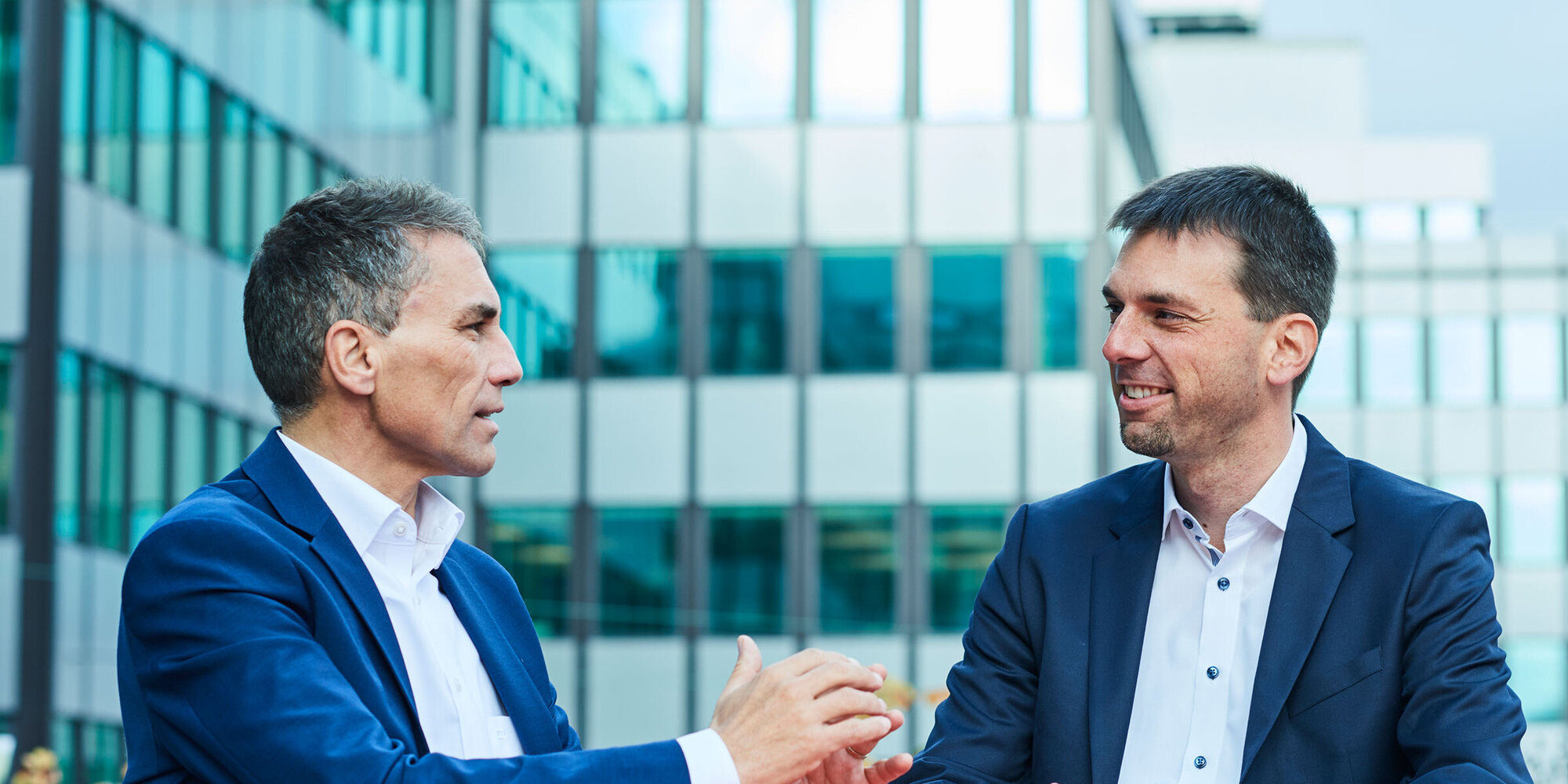 David Marmet und Martin Weder (v.l.). Bild: Selina Meier