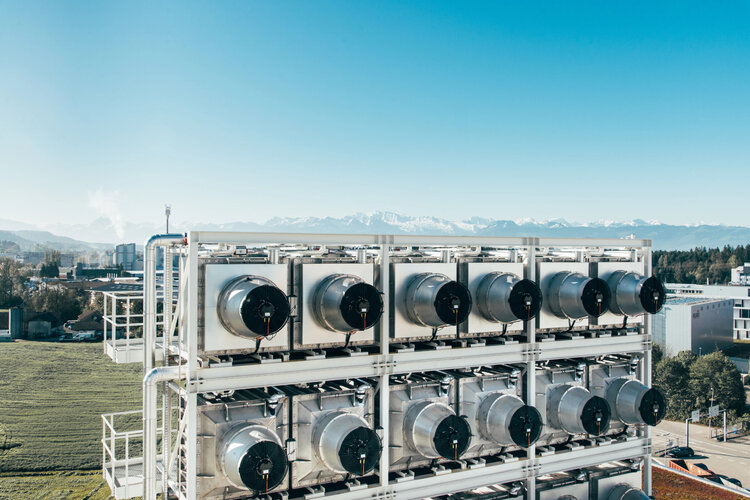 Anlage der Firma Climeworks