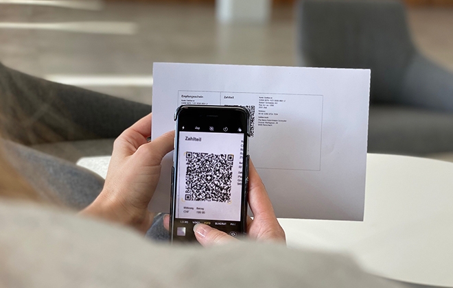 Die QR-Rechnung beschleunigt Überweisungen. (Symbolbild: Yannik Primus)