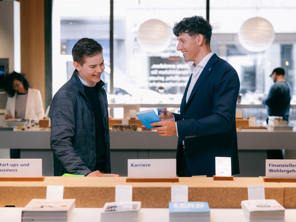 Die Boutique: Ort der Inspiration und der spontanen, informellen Gespräche.