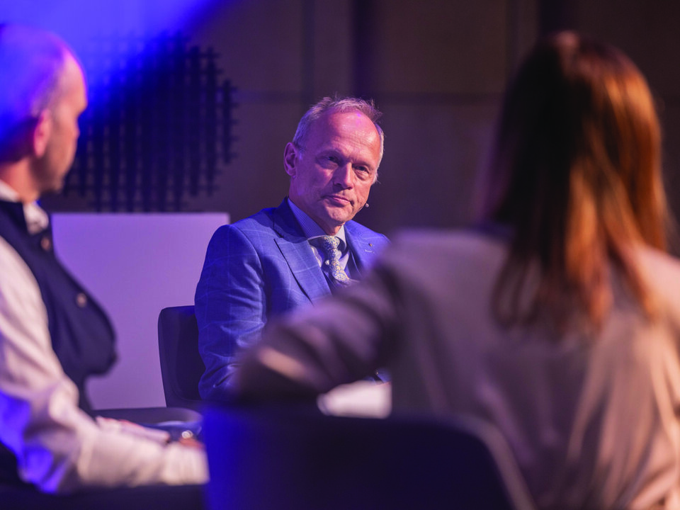 Jörg Müller-Ganz, Präsident Bankrat der ZKB, an der Podiumsdiskussion
