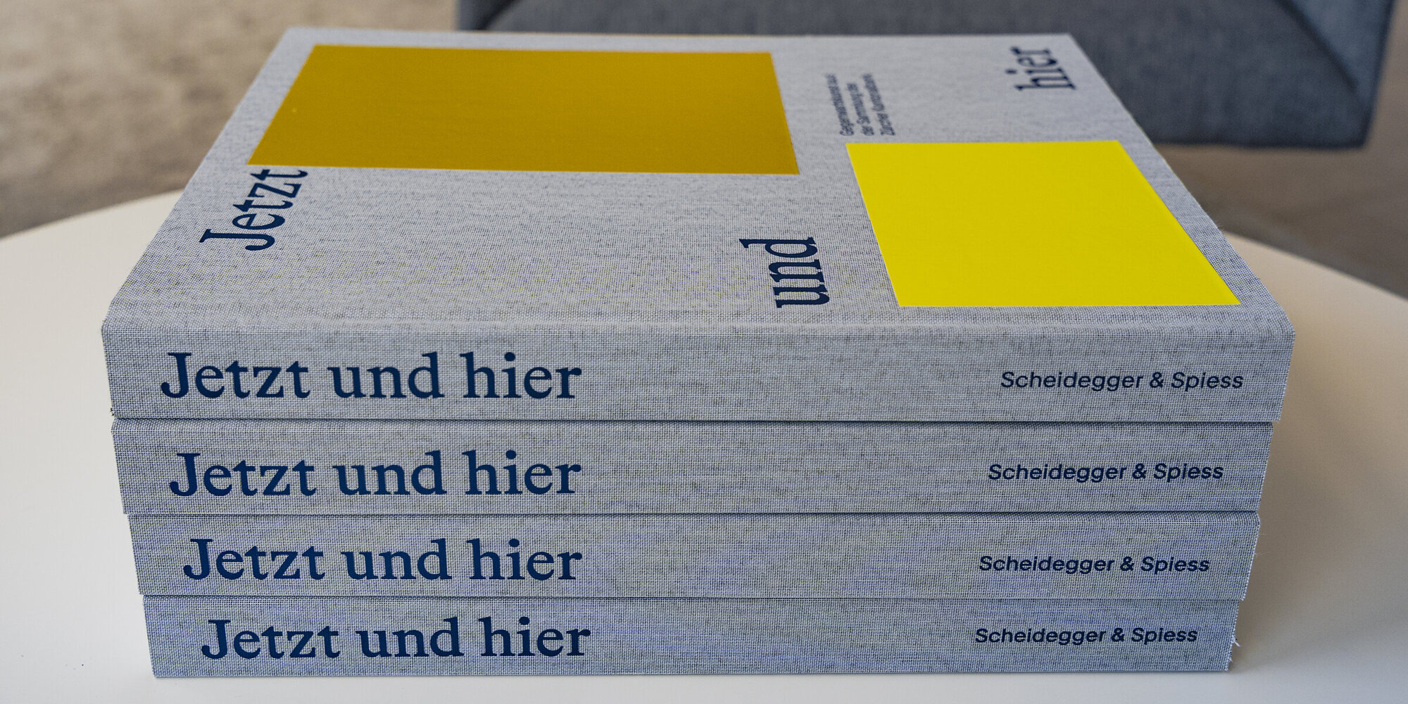 Jetzt und hier - Das Buch über Zürcher Gegenwartskunst aus unserer Sammlung (Bild: Simon Baumann)