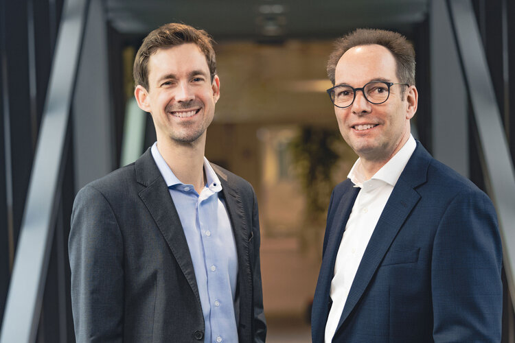 Marcel Konrad und Reto Portmann