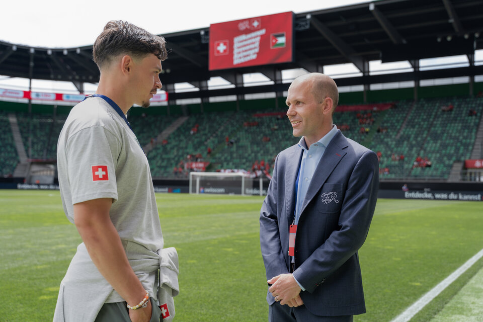 Samuel Scheidegger mit Natistar Fabian Rieder