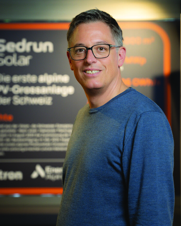 Claudio Deplazes, Verwaltungsratspräsident der Sedrun Solar AG