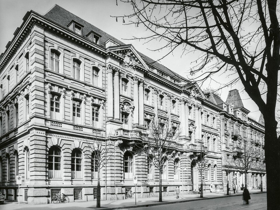 Altes Vermächtnis: Der Hauptsitz an der Bahnhofstrasse 9 wurde 1902 errichtet.