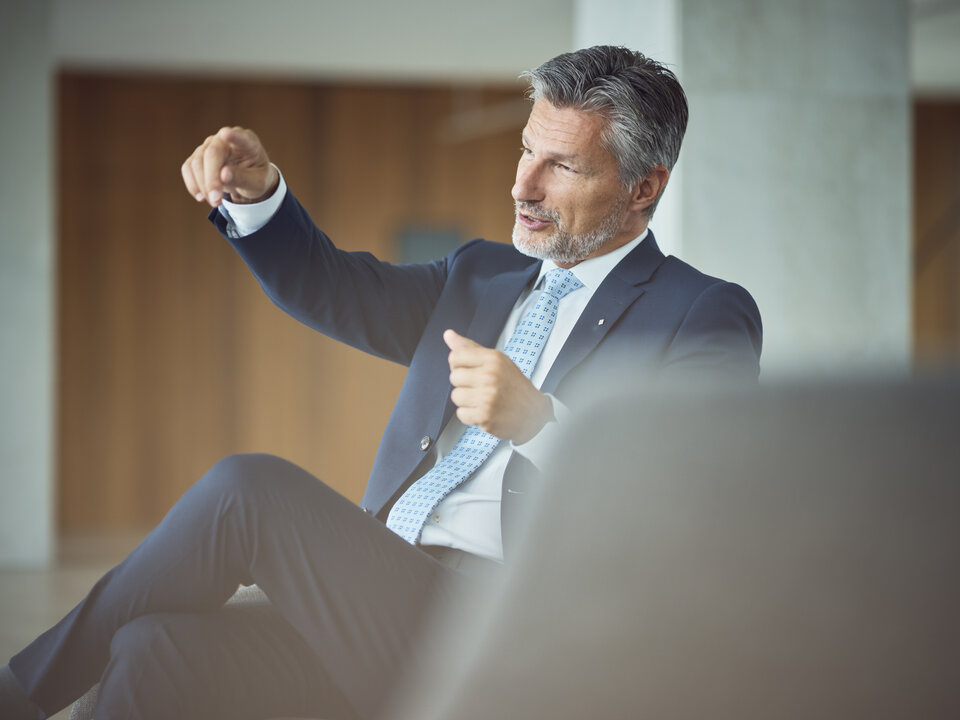 Urs Baumann, CEO der Zürcher Kantonalbank