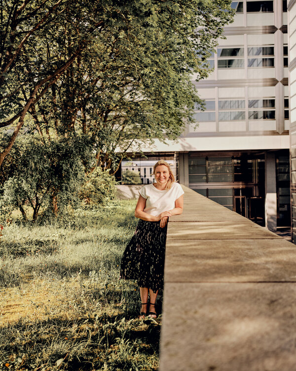 Gabriela Debrunner an der ETH Hönggerberg