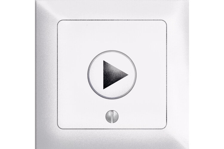 Eine Illustration zeigt eine Steckdose mit einem Play-Button, um auszudrücken, dass man heute via Festnetz auch fernsieht. 