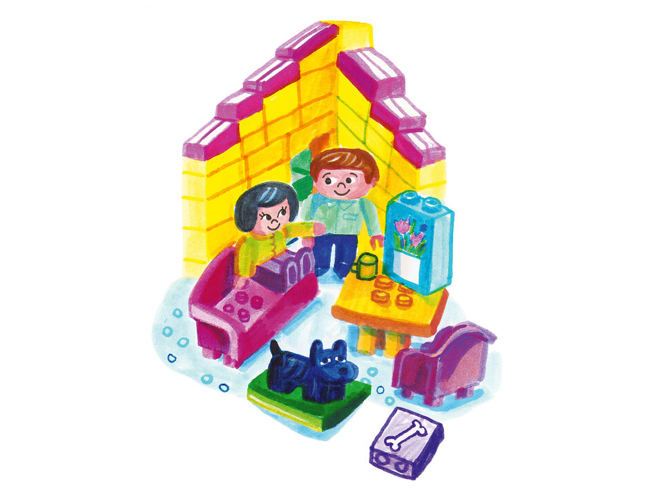 Illustration Familienbudget