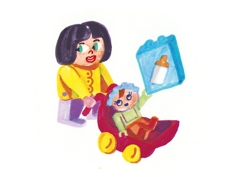 Illustration Familienbudget