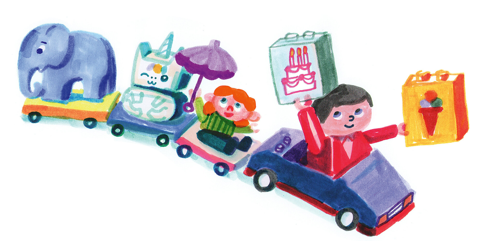 Illustration Familienbudget