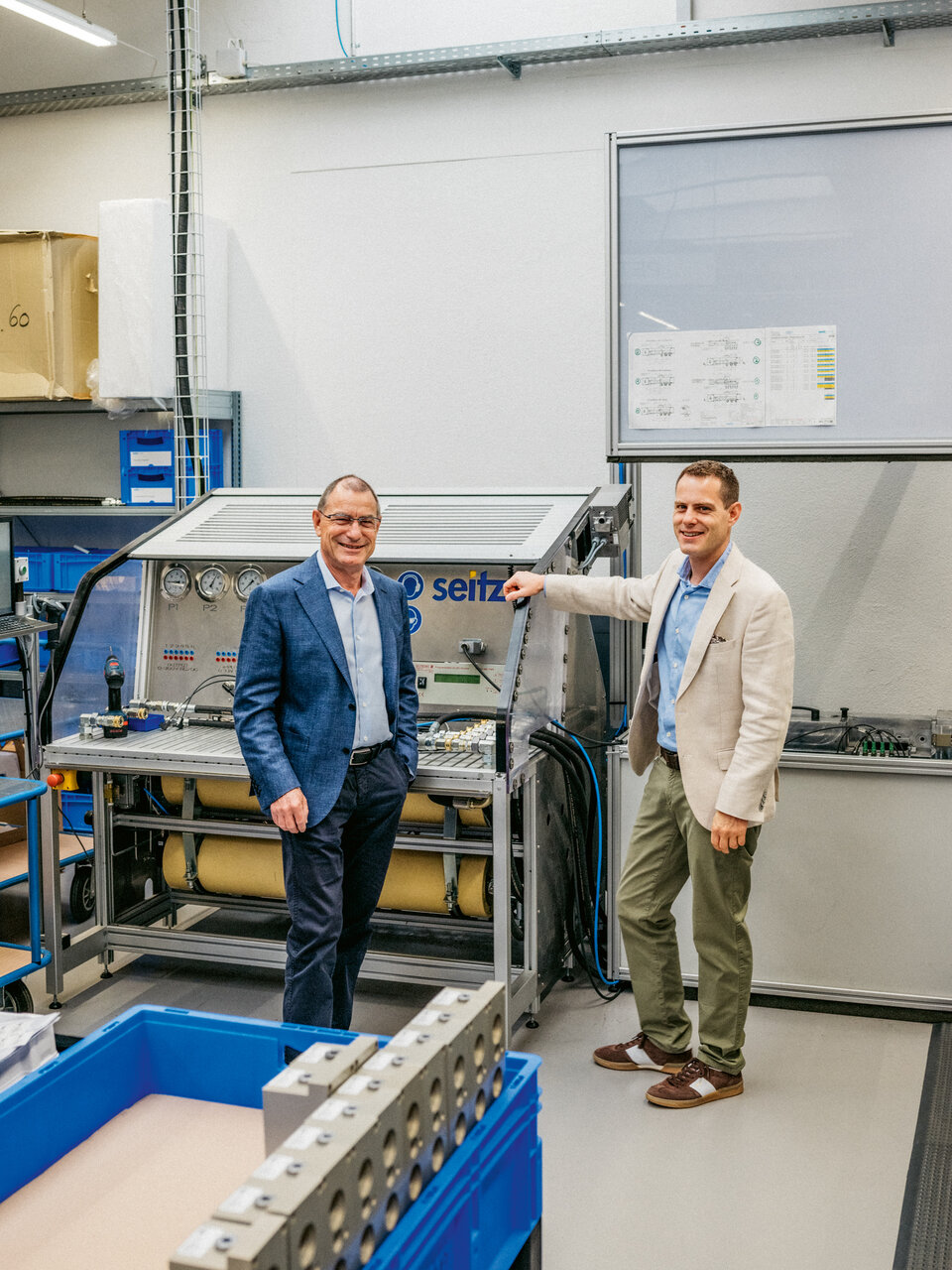 Urs und Fabian Seitz, Eugen Seitz AG
