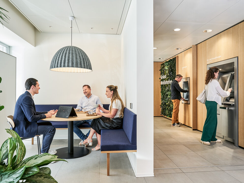 Szenenbild Filiale Zürcher Kantonalbank