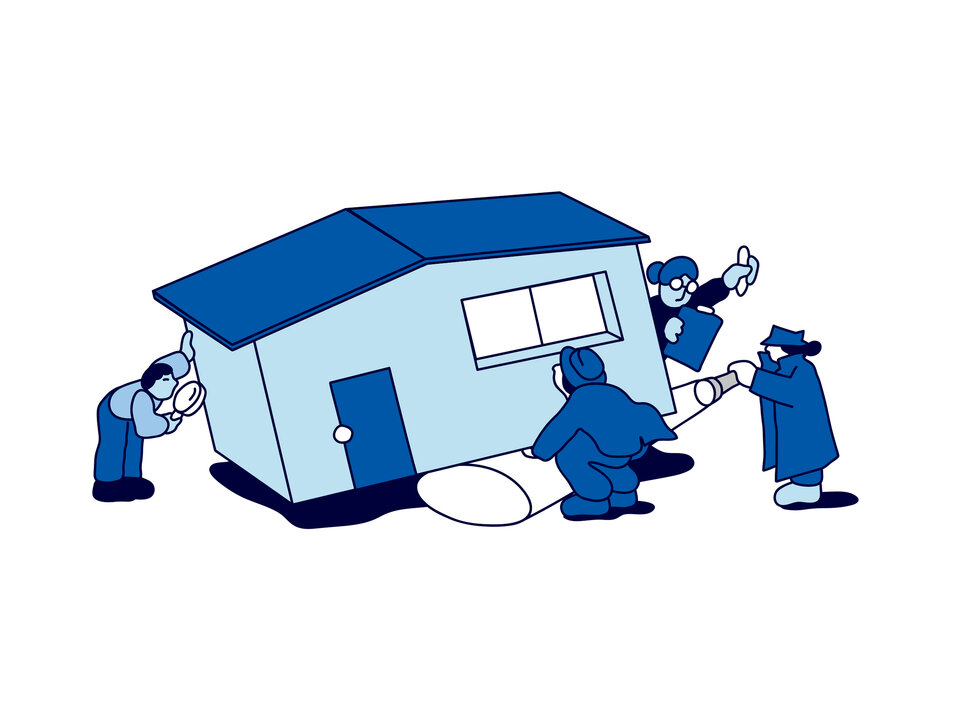 Illustration Immobilienverkauf