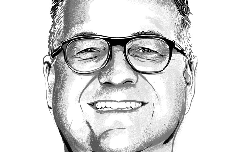 Die Illustration zeigt ein Porträt von Christoph Schenk, Chief Investment Officer der Zürcher Kantonalbank.