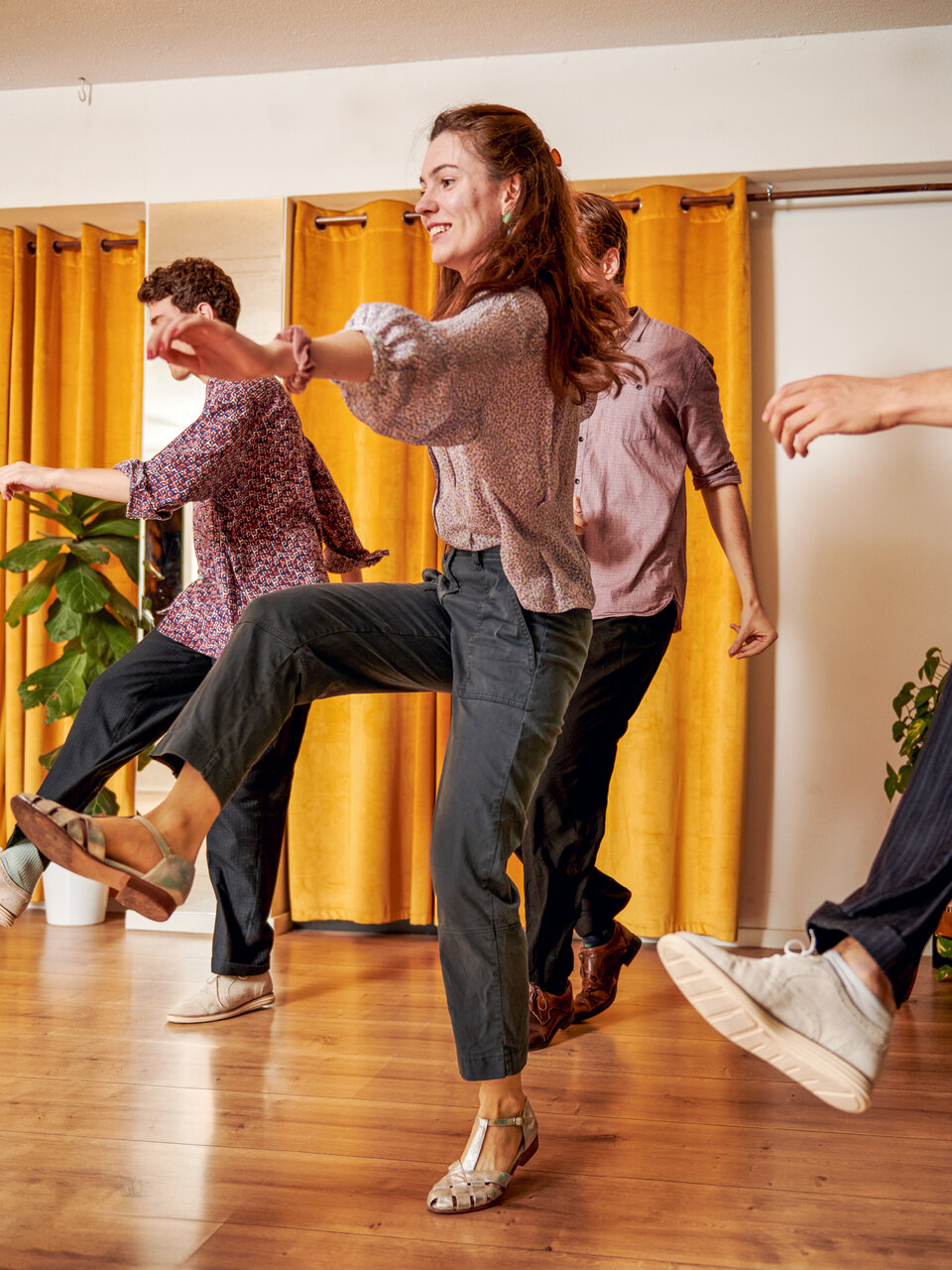 Tanzszene Lindy Hop an der Ella's Fellas Dance School