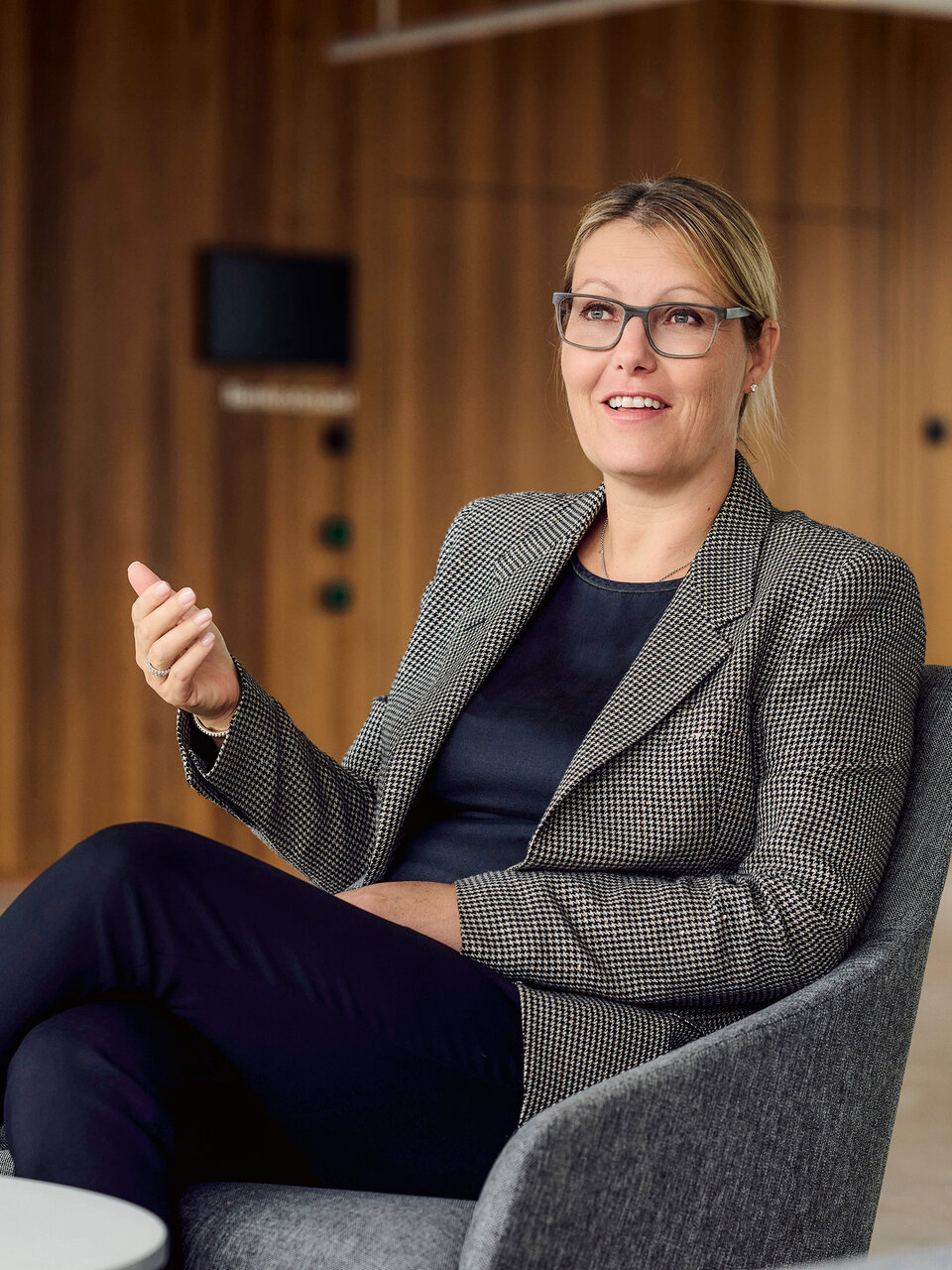 Foto von Susanne Thellung, Leiterin Privatkunden und Mitglied der Generaldirektion der ZKB.