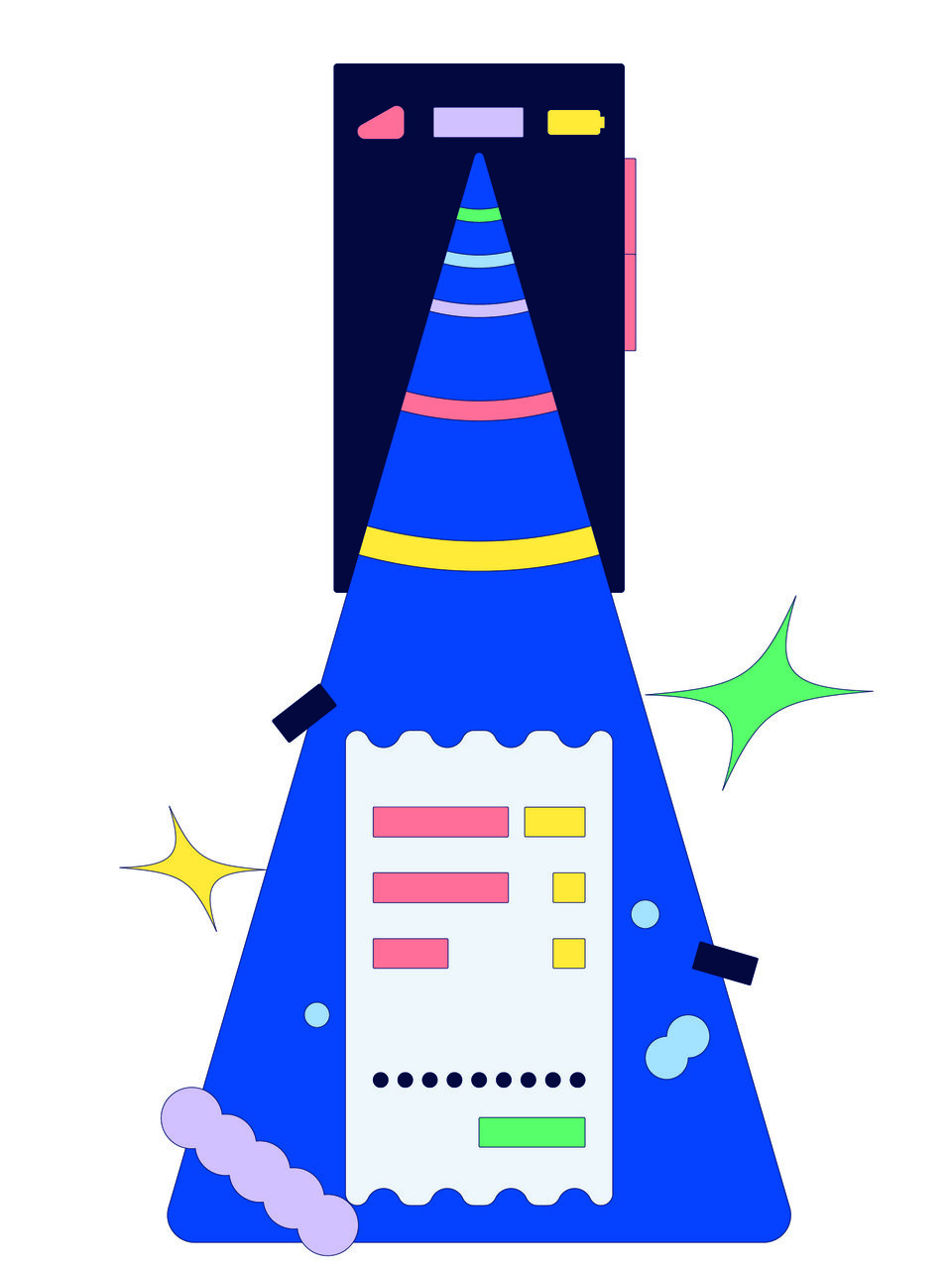 Illustration zum Thema digitale Zahlungen