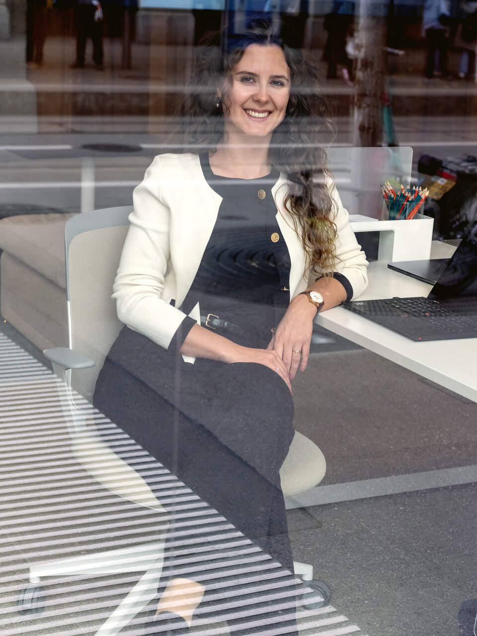 Bild von Joëlle Kämpf, Hochschultrainee bei der ZKB.