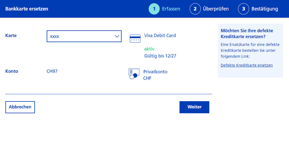 Ebanking Zkb
