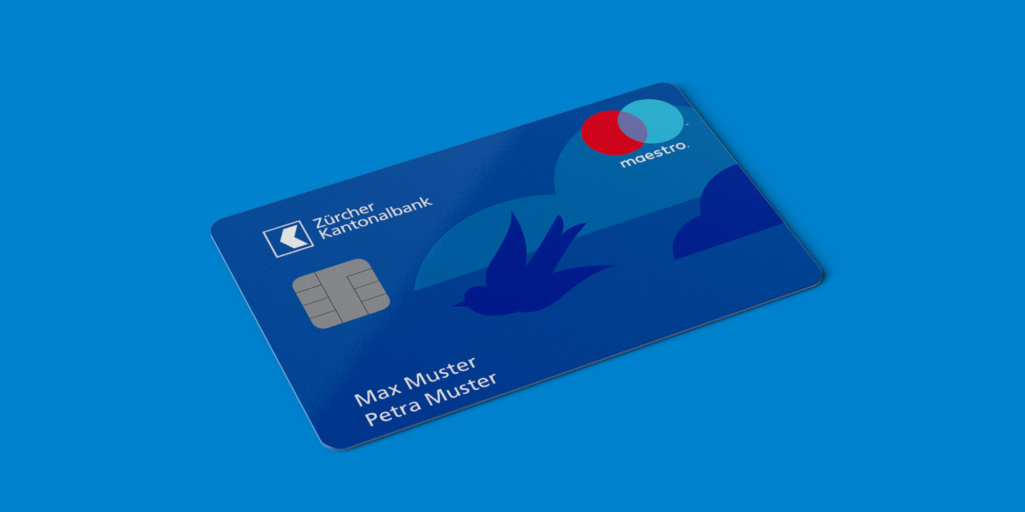 Maestro-Karte für Kartenzahlung und Bezug von Bargeld
